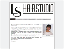 Tablet Screenshot of lshairstudio.dk